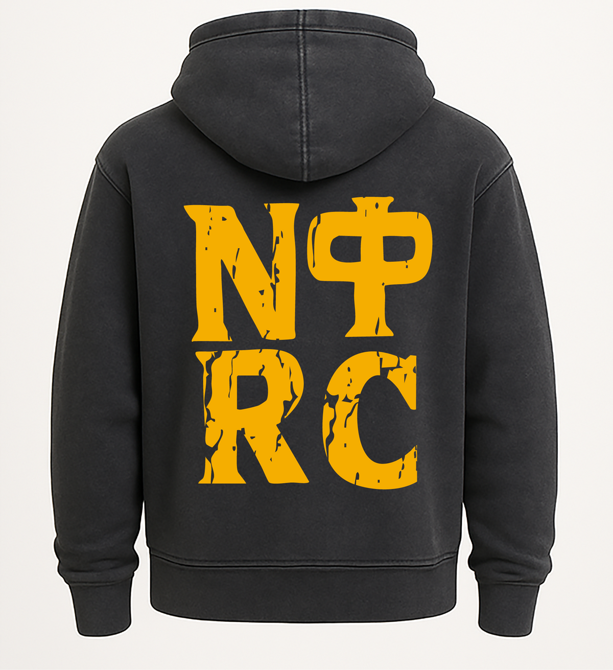 NΦRC Hoodie Black & Yellow