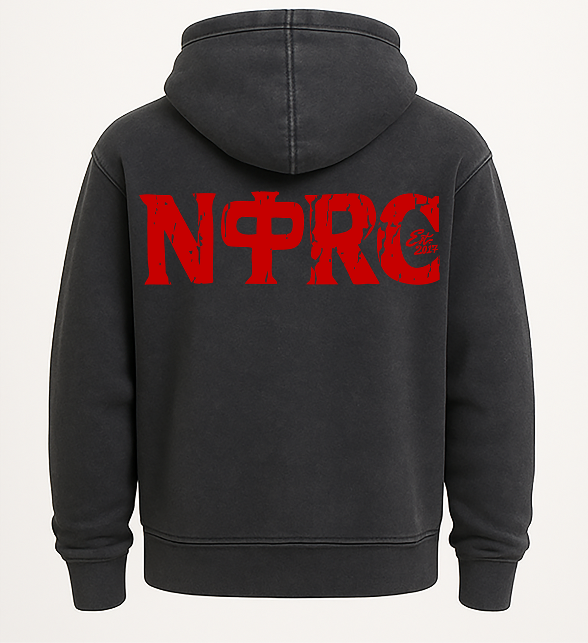 NΦRC Hoodie Black & Red