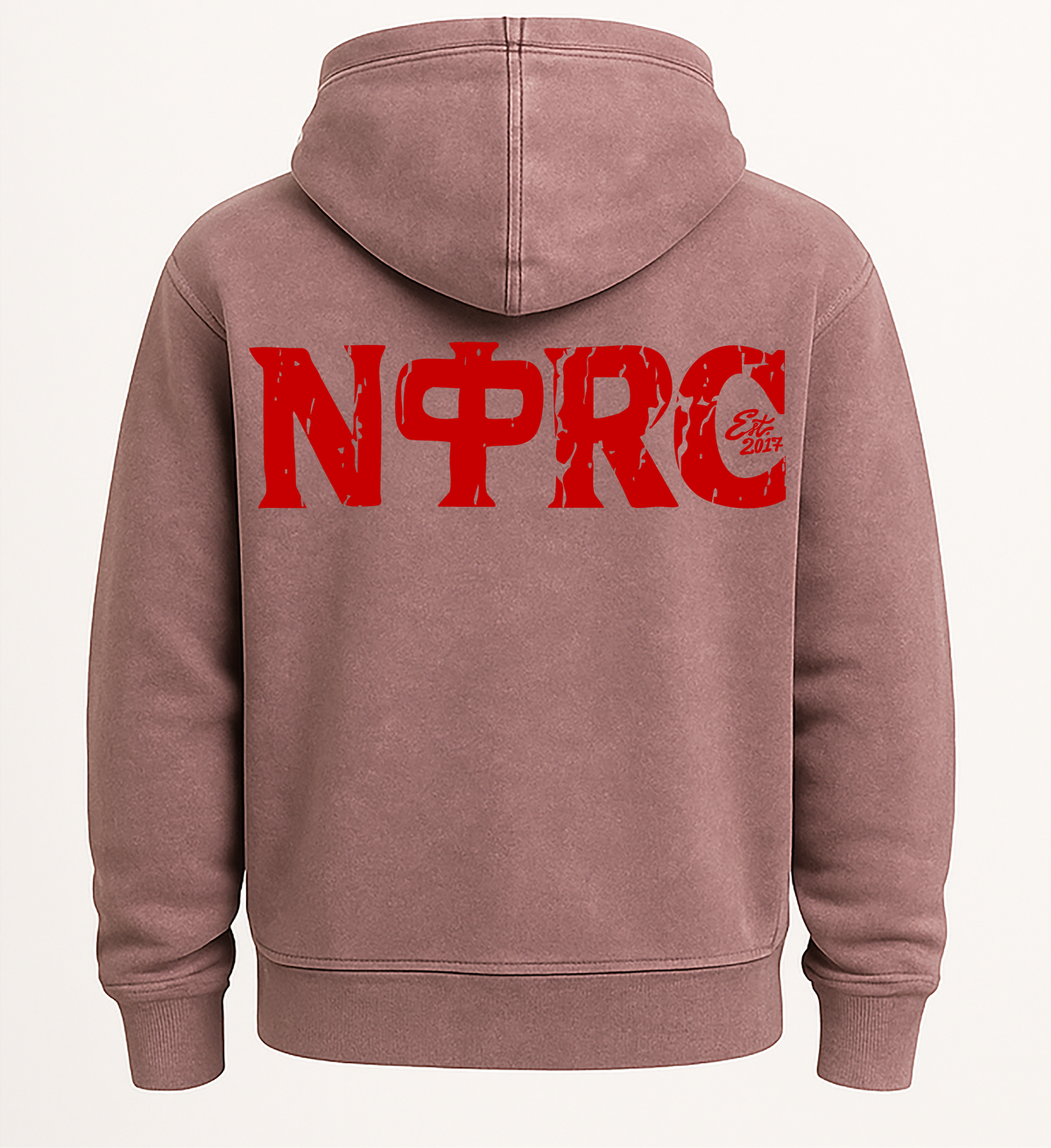 NΦRC Hoodie Pink & Red
