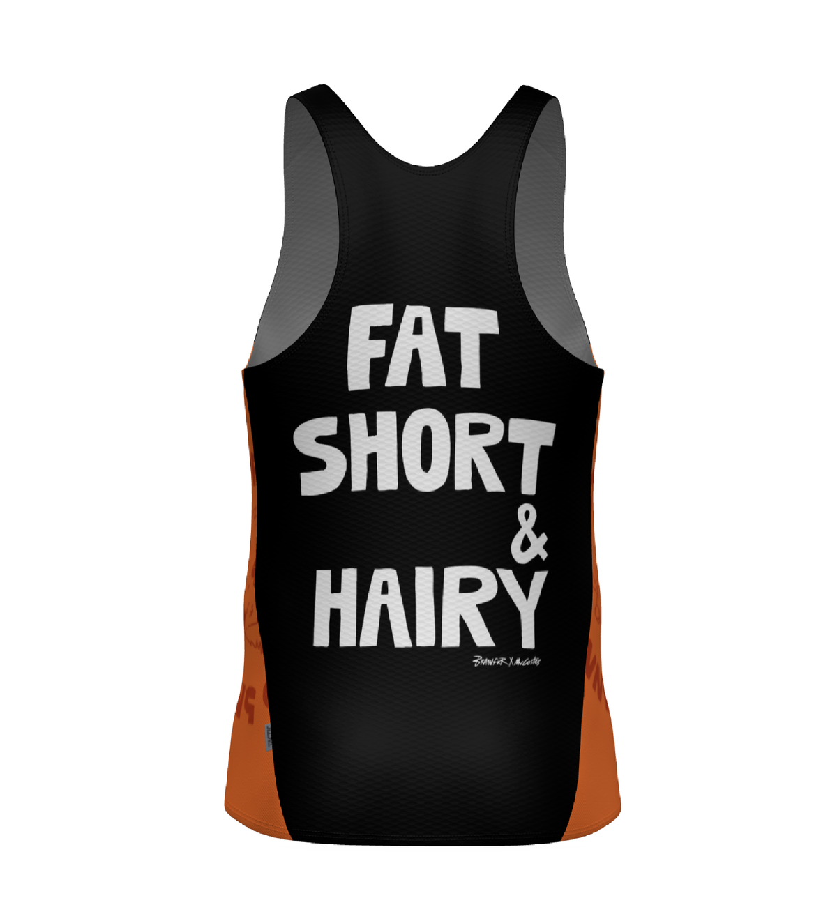 Fat Short & Hairy Singlet-Men