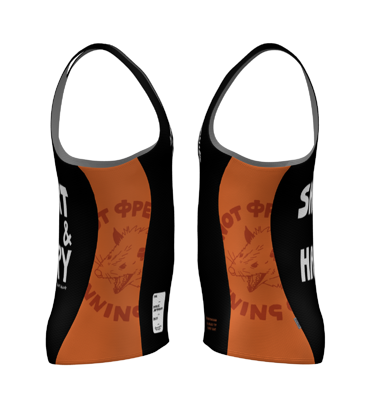 Fat Short & Hairy Singlet-Men